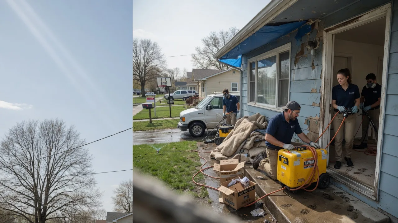 Basement Flood Cleanup in Dorchester, WI near me